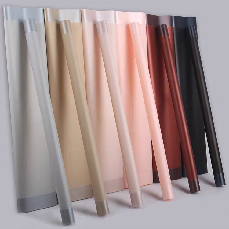 MYHC-09 Skirt Bengkak 57×57cm (±2cm) Filem Pembungkusan Bunga Warna Pepejal
