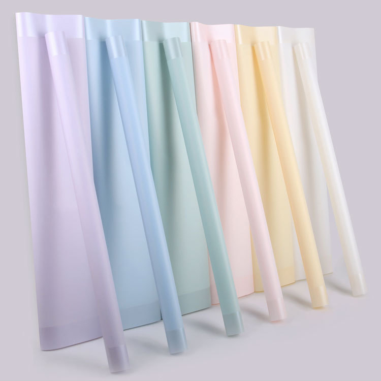MYHC-09 Skirt Bengkak 57×57cm (±2cm) Filem Pembungkusan Bunga Warna Pepejal