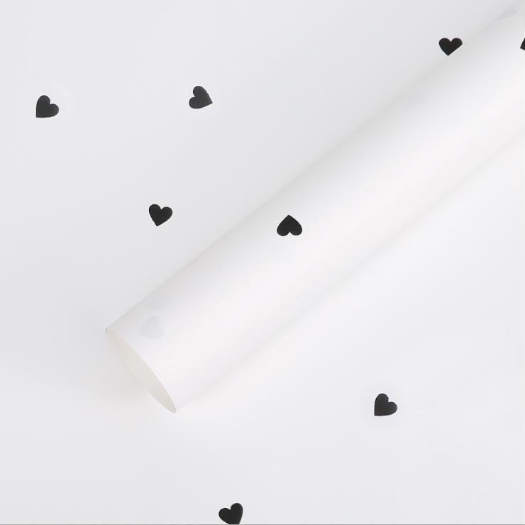 MYHC-63 Little Love Decoration Pearlescent Film Filem Pembungkusan Bunga Kapas Bopp