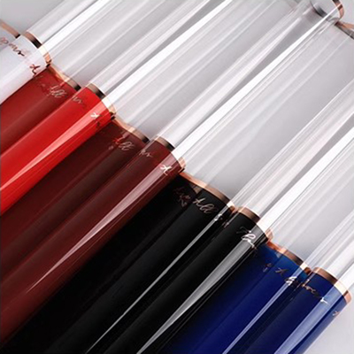 MYHC-70 Gold Line Bunga Plastik Kertas Pembungkusan Opp