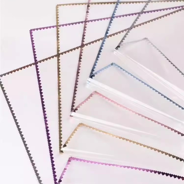 MYHC-73 Lace Glitter Film Opp Lutsinar Filem Pembungkusan Bunga