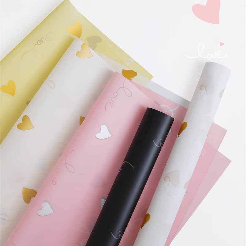 MYHC-75 6 Warna 57×57cm (±2cm) Filem Pembungkusan Bunga Matte