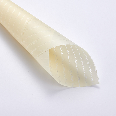 Filem pembungkusan bunga tebal kalis air 100%.