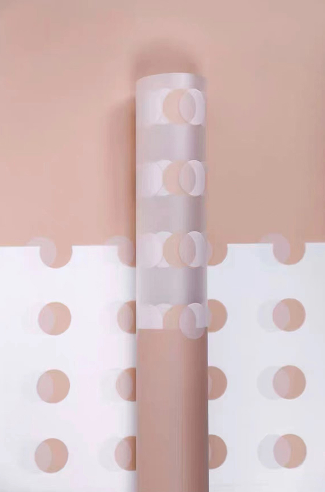 Kertas Pembalut Bunga Polka Dot Lutsinar