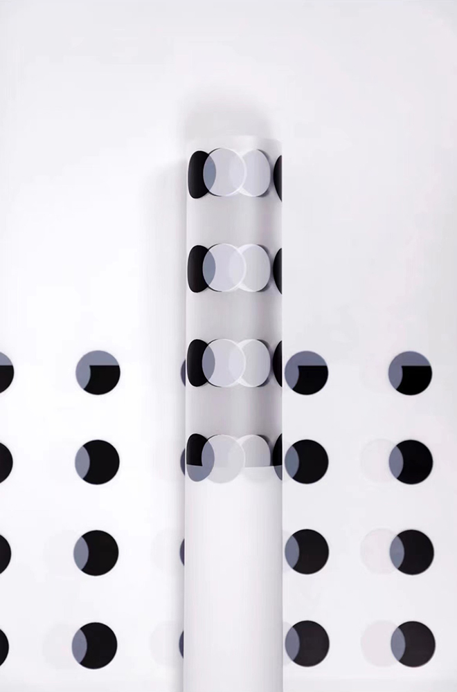 Kertas Pembalut Bunga Polka Dot Lutsinar