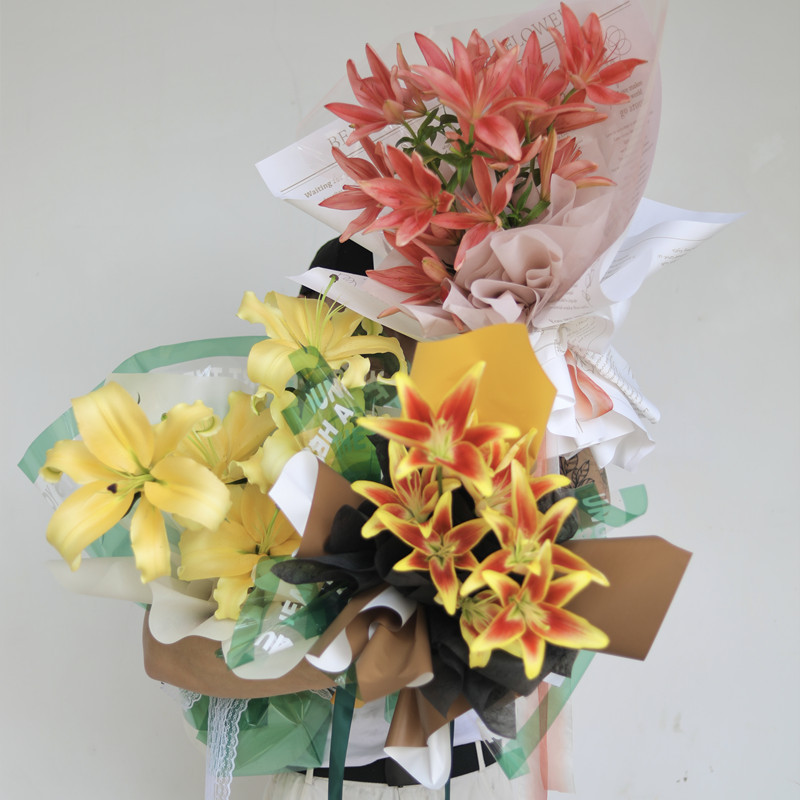 Selofan pembungkusan bunga 58*58cm