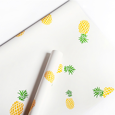 Kertas pembalut sejambak corak buah ringkas