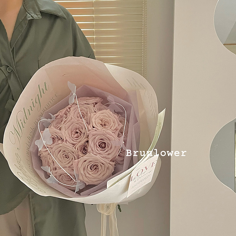 Kertas Pembalut Bouquet Cetakan Kecerunan
