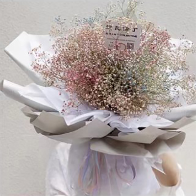 Kertas Pembalut Bouquet Bertekstur Mudah