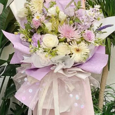 Kertas Pembalut Bouquet Bertekstur Mudah