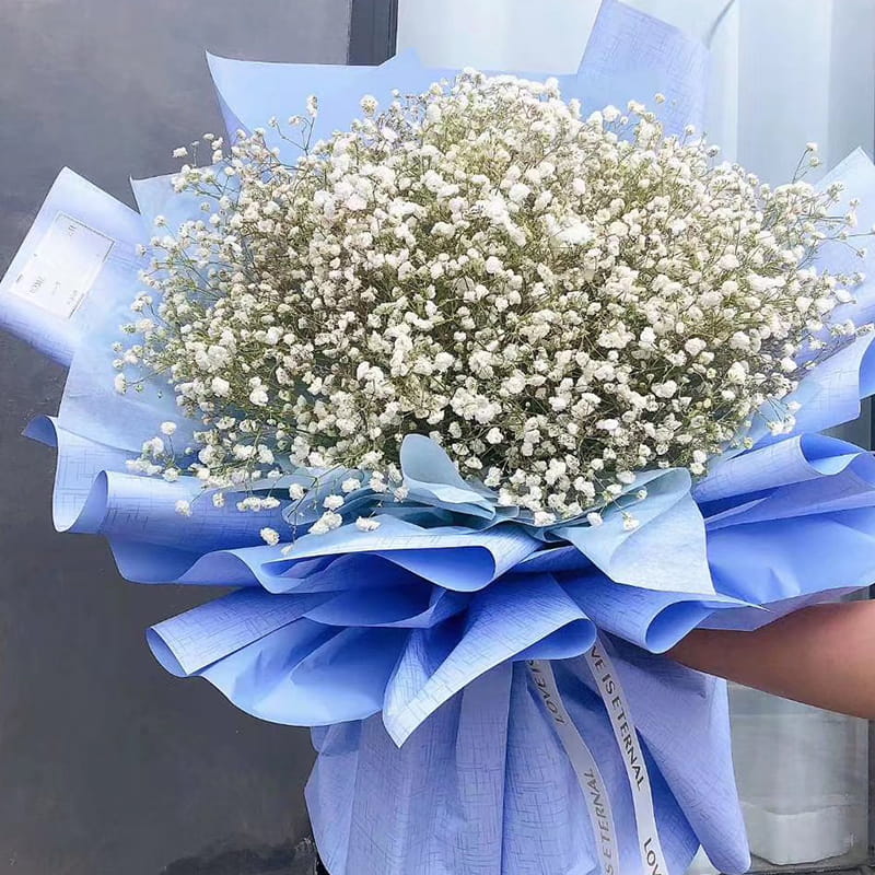 Kertas Pembalut Bouquet Bertekstur Mudah